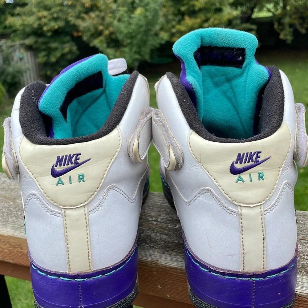 Nike Air Jordan Fusion AJF AJF5 Grape Retro AF1 Air Force 1 - Picture 4 of 8